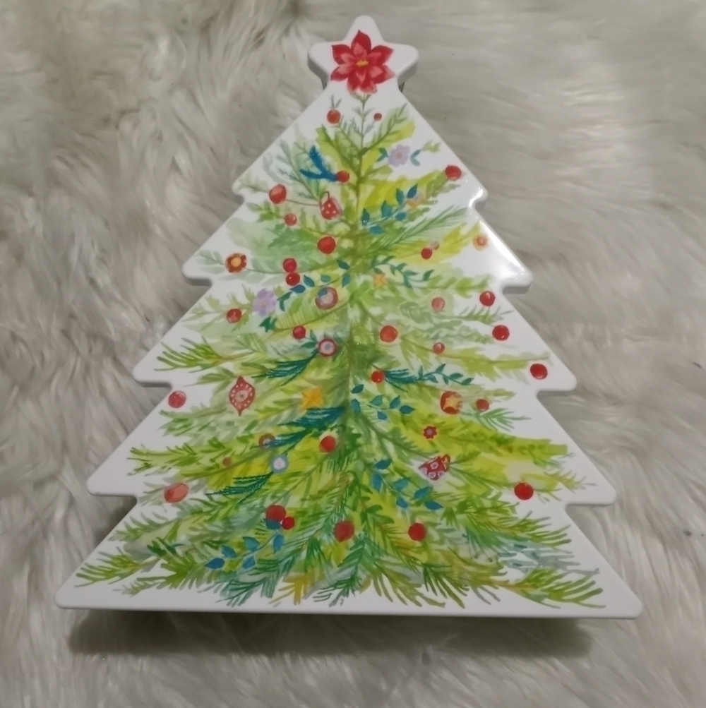 Pioneer Woman Christmas Tree Treat Container